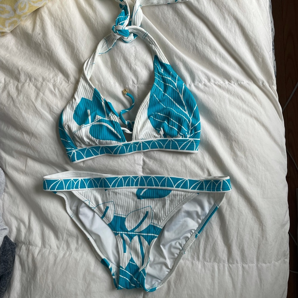 TRINA TURK TROPICAL PRINT BIKINI SET